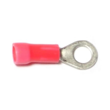 Midwest Fastener Ring Terminal, 18 AWG, Plastic Insulated, 20 PK 60822